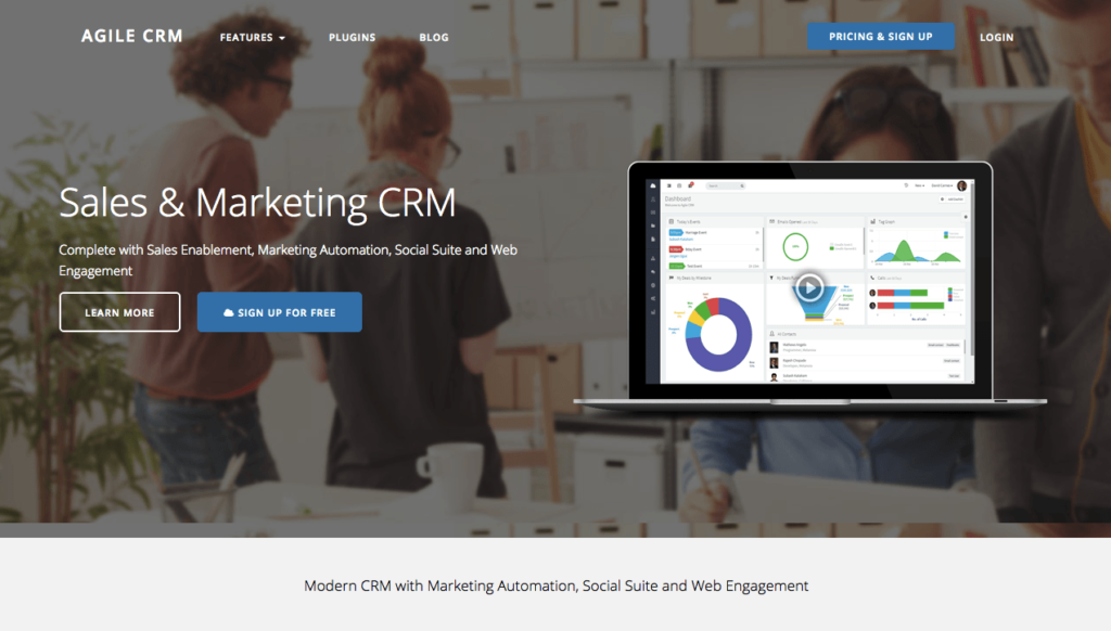 marketing-automation-logiciel-agileCRM