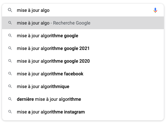 google suggest