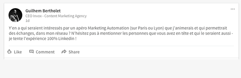social selling linkedin
