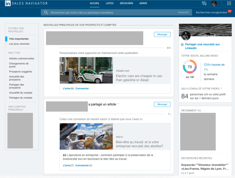 LinkedIn et la Demand Generation : Sales Navigator