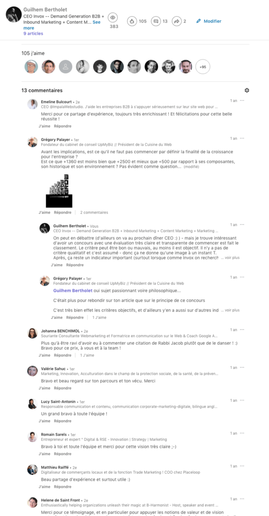 bonnes pratiques pour écrire un linkedin pulse et réaction