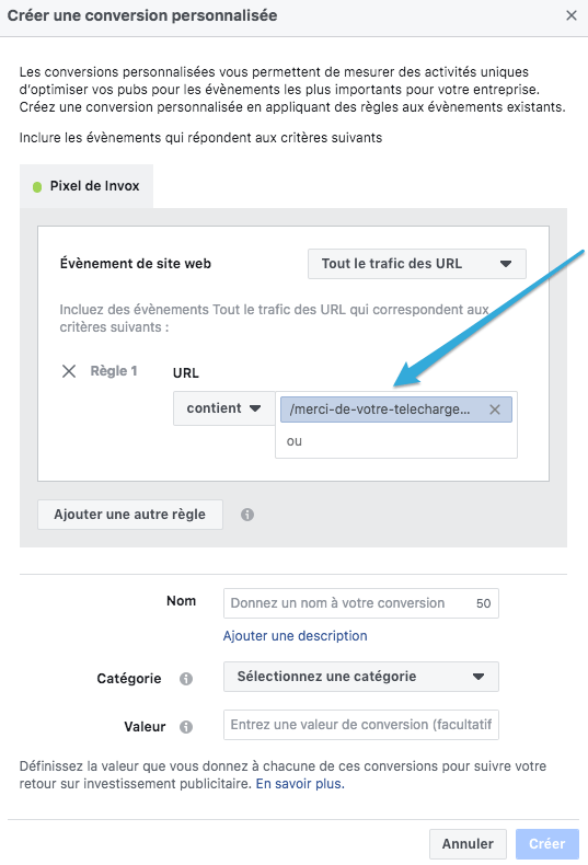 THANK YOU PAGE : DEMAND GENERATION AVEC LINKEDIN ET FACEBOOK