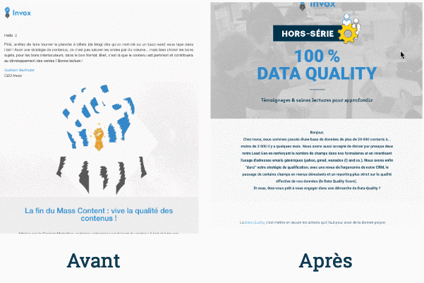 newsletter invox : comparatif