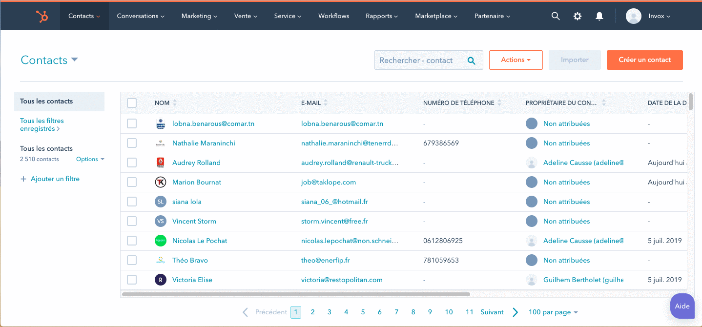 nouveautés HubSPOT