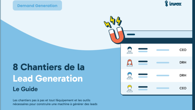 Ebook 8 Chantiers de la Lead Generation