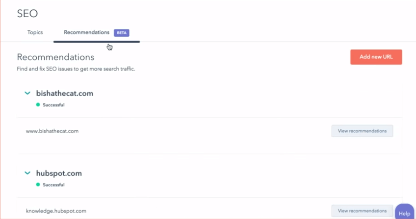 hubspot seo