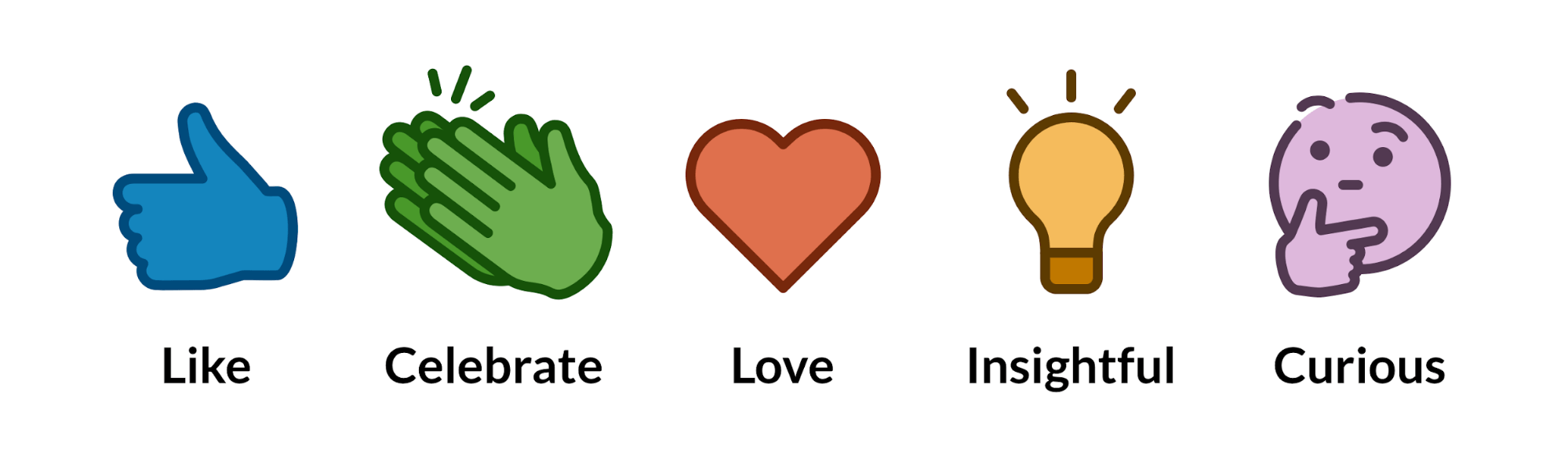 emojis likes sondage linkedin