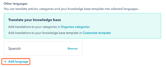 Traduction HubSpot