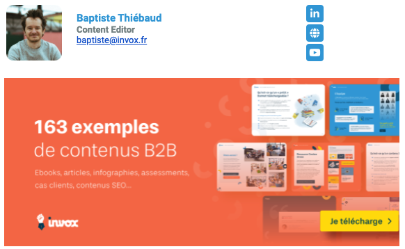 signature de mail gated content