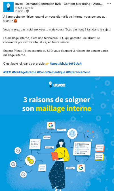Les articles de blog