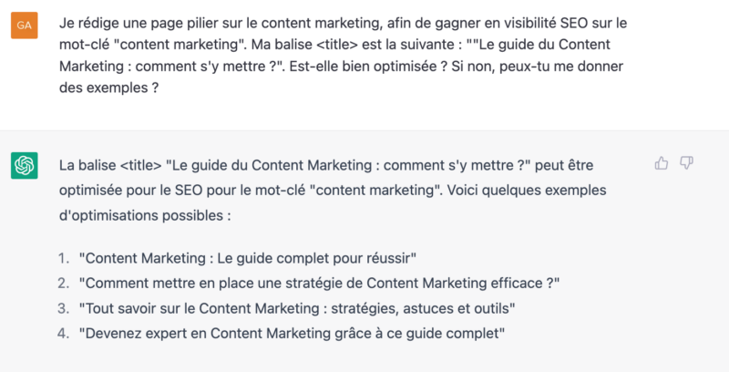 ChatGPT SEO