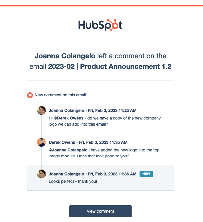 HubSpot nouveautés mars 2023