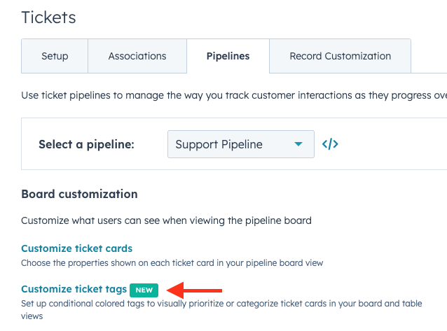 Étiquettes colorées pour les tickets