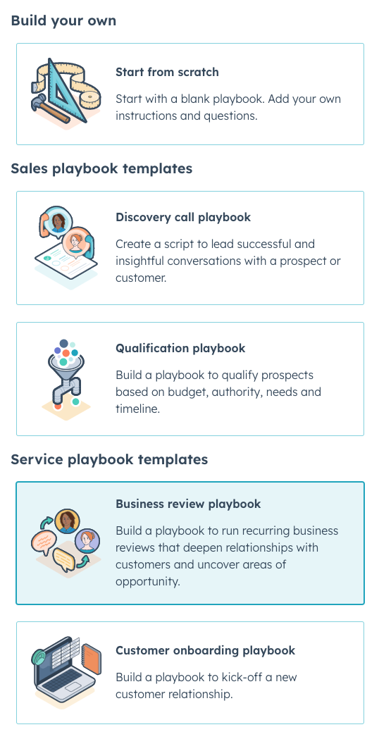 Modèles de playbooks