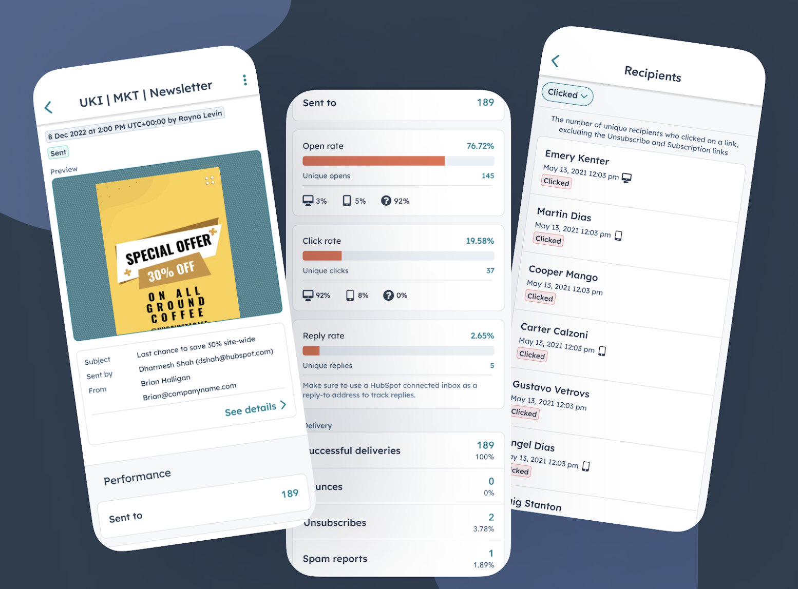 email marketing sur mobile