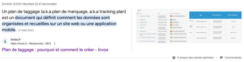 Featured Snippet