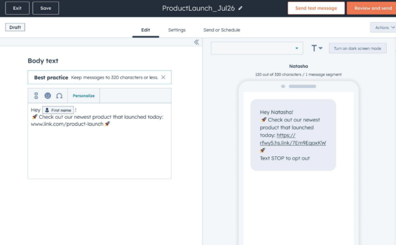 HubSpot INBOUND 2023 : éditeur simplifié