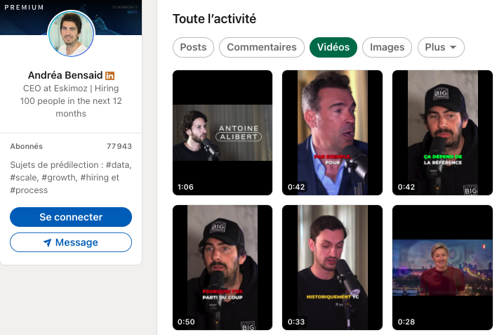vidéos short
