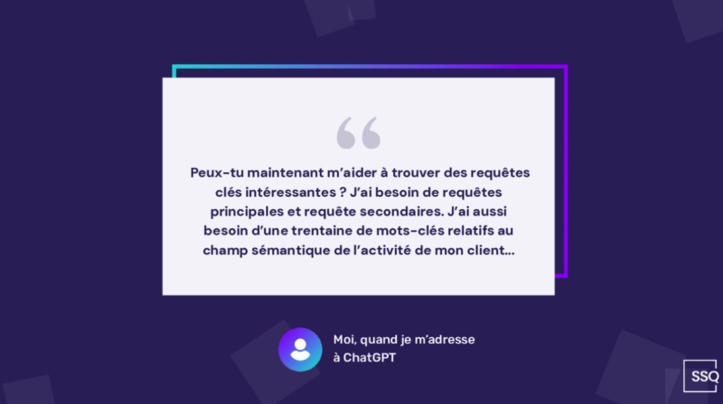 requête chatgpt