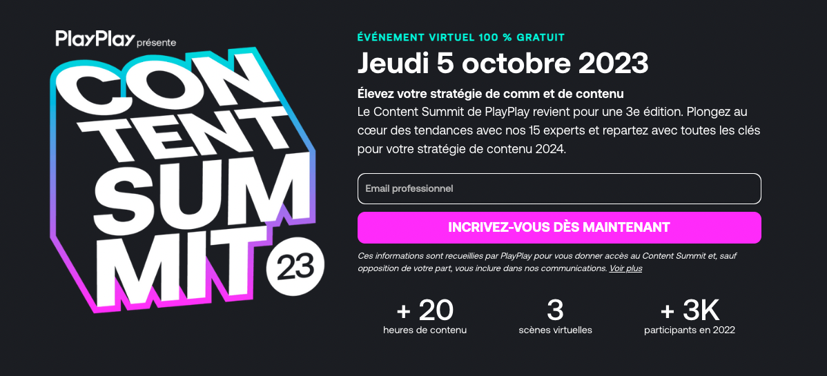 Content Summit