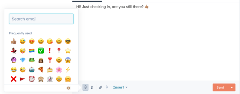 Émojis HubSpot