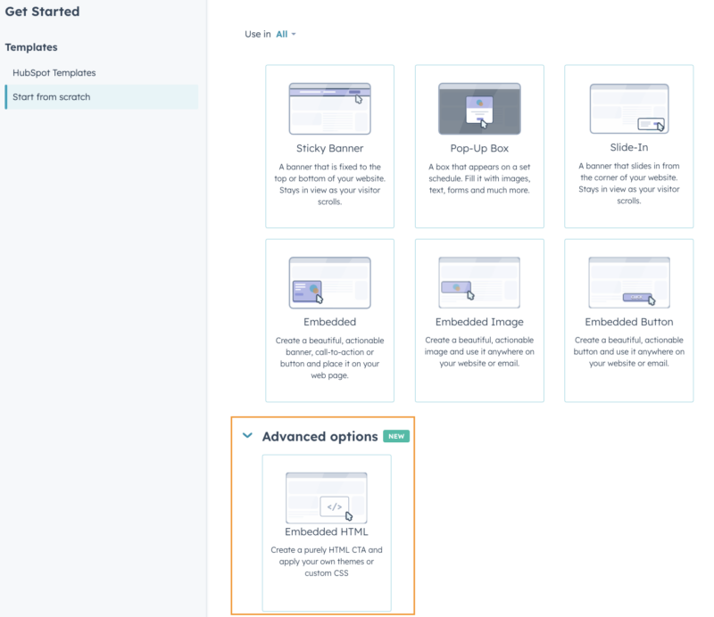 CSS personnalisées HubSpot