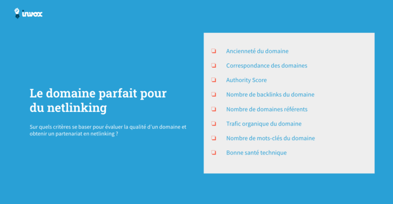 Netlinking : trouver le domaine parfait