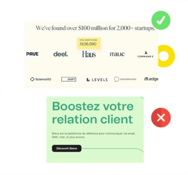 Landing pages B2B : rassurez vos prospects