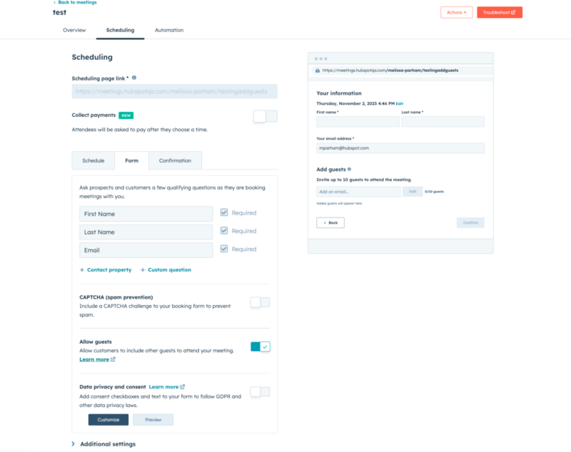 Des invités supplémentaires - Hubspot News Décembre 2023