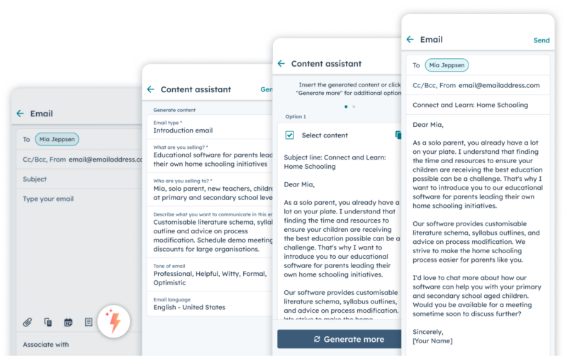 Content Assistant HubSpot