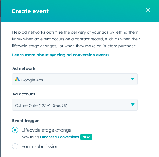 Google Enhanced Conversions